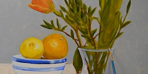 Bringing Fruit to Life: A Still Life Oil Painting Experience