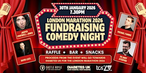 London Marathon Fundraising Comedy Night