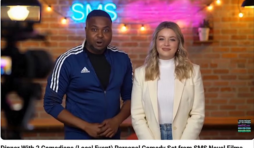 Dinner With 2 Comedians! - Now Available In All Cities!