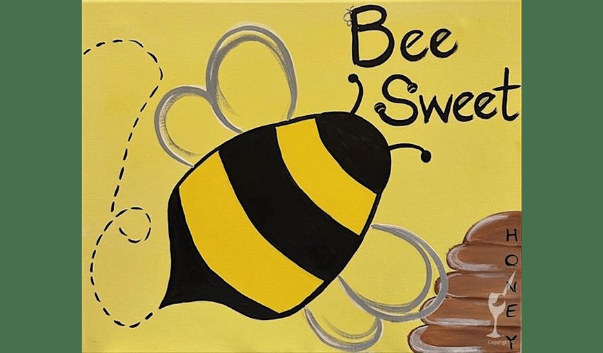 Honey Bee - Paint and Sip in Houston | Classpop!™