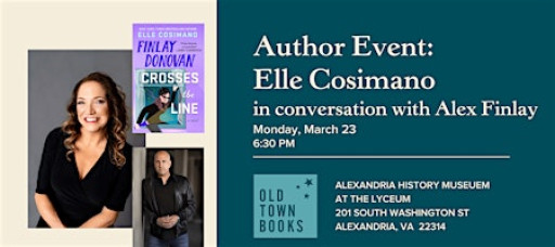 Author Event: Elle Cosimano (FINLAY DONOVAN CROSSES THE LINE)