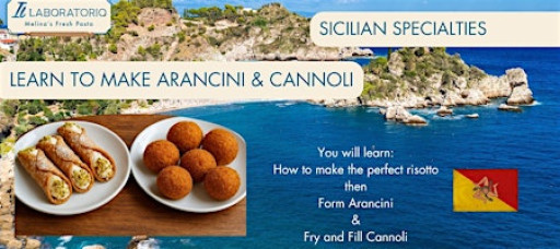 Sicilian Specialities - Learn to Make Arancini & Cannoli
