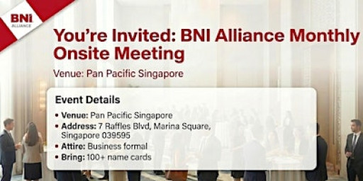 BNI Alliance Monthly Onsite Meeting