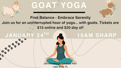 Goat Yoga