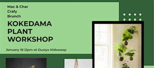 Kokedama Plant Workshop