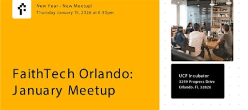 FaithTech Orlando New Year:New Meetup!
