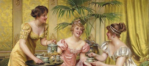 An Elegant Tea with Guitar & Cello