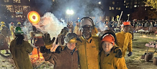 Iron Heroes Exhibition Reception