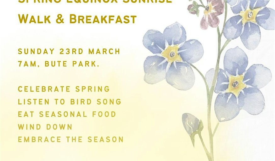 Spring Equinox sunrise walk and breakfast