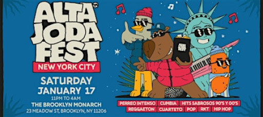 Alta Joda Fest NYC - Fiesta Latina en The Brooklyn Monarch