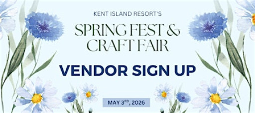 Spring Fest & Craft Fair Vendor Sign Up