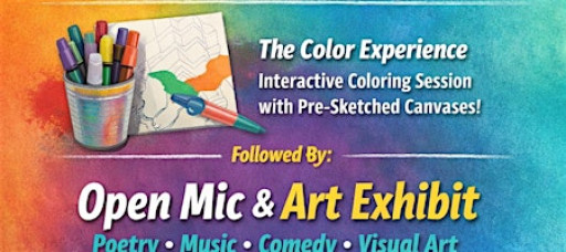 Poetry in Motion Art Show & The Color Experience