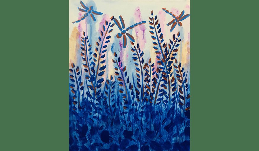 Watercolor Meadow - Paint and Sip in Cincinnati | Classpop!™