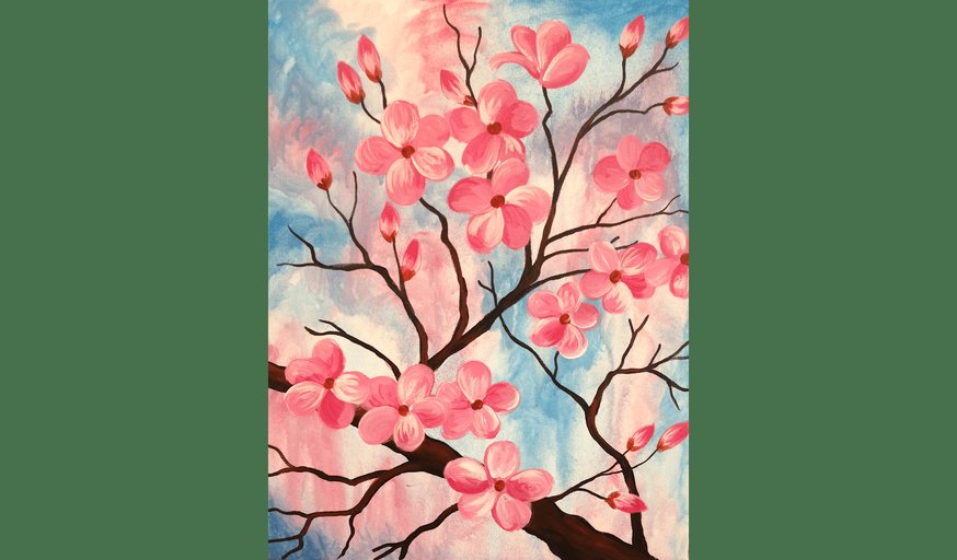 Blushing Branch - Paint and Sip in Houston | Classpop!™