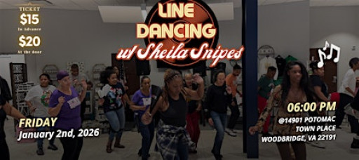 Line Dance with Sheila Snipes.