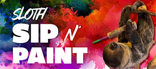 Downtown Aquarium Denver - Sloth Sip N' Paint