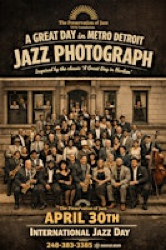 International Jazz Day Apr. 30: A Great Day in Detroit Jazz Photograph