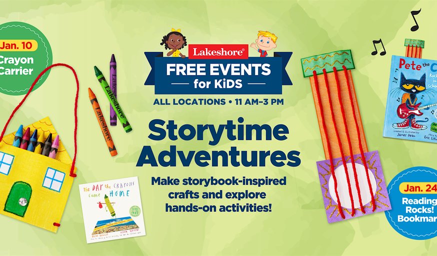 Free Kids Event: Storytime Adventures (Alexandria)