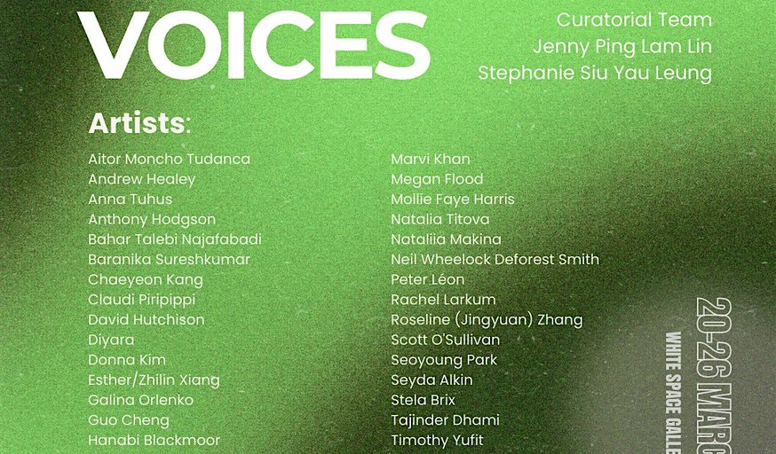 JustArt Community - Collective Voices Exhibition Opening Event