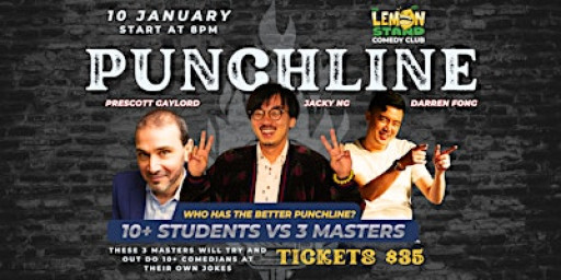 Punchline | A Comedy Show | Sat, January 10th 2025 @ The Lemon Stand