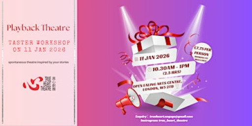 Playback Theatre Taster Workshop