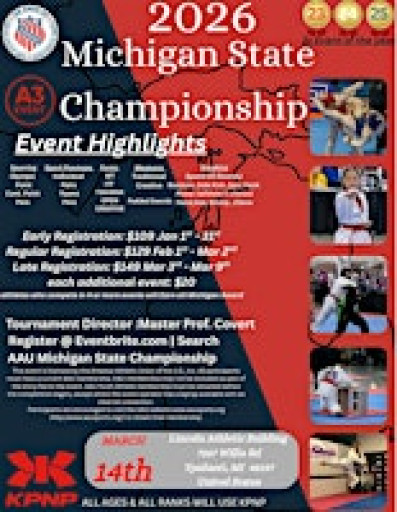 2026 Michigan Taekwondo State Championship