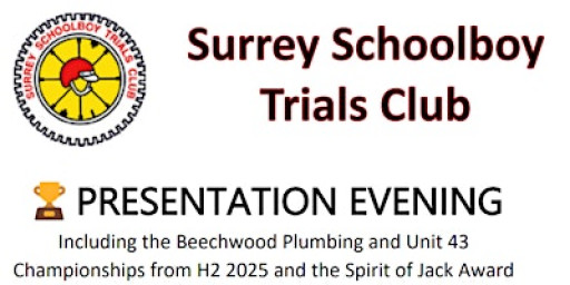 Presentation Evening - 31st Jan 2026