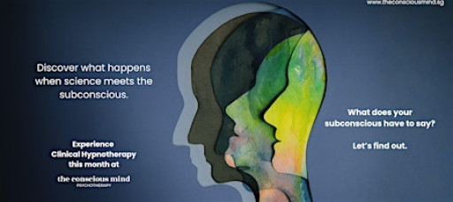 What does your subconscious have to say? Experience Clinical Hypnotherapy.