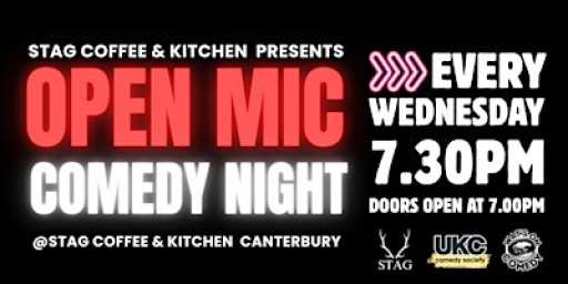 Comedy Night Open Mic At The Stag