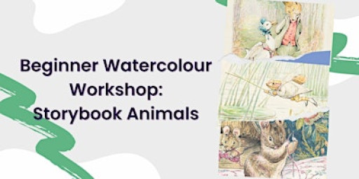 Paint a Whimsical Storybook Animal – Fun Watercolour Workshop