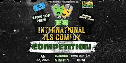 The 3rd International TLS Comedy Competition | Night 1 Qualifiers