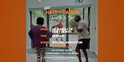 ✨ Monthly Happy Dance (Silent Disco) — Time to Be You ✨