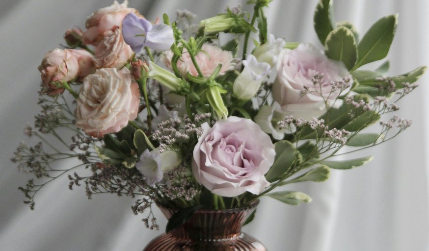 Valentines Couples flowering arranging