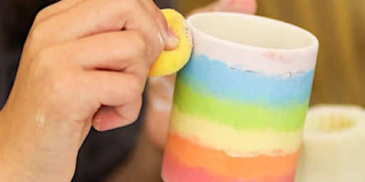 Pottery painting workshop,