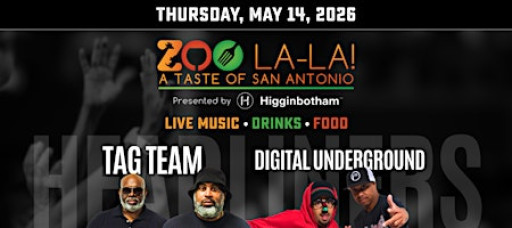30th Annual Zoo La-La! A Taste of San Antonio, Presented by Higginbotham