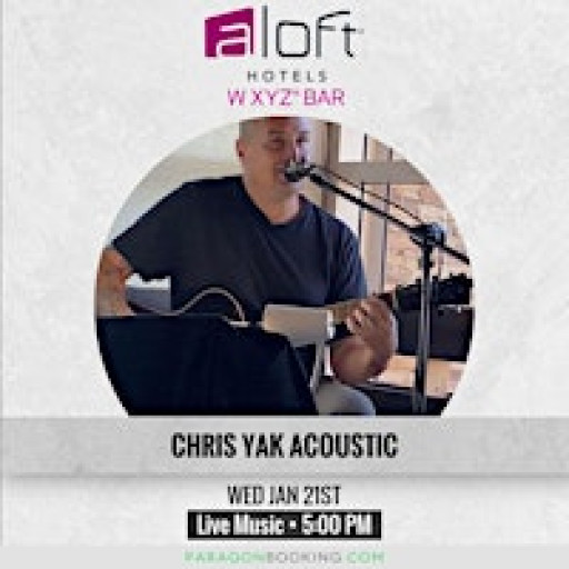 Aloft Live! : Live Music in Old Town Scottsdale Arizona featuring Chris Yak acoustic at Aloft Scottsdale