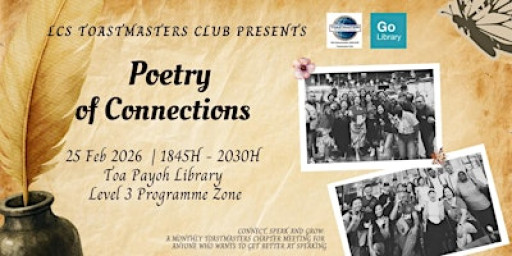 Poetry of Connections - Monthly Chapter Meeting (Feb 2026)