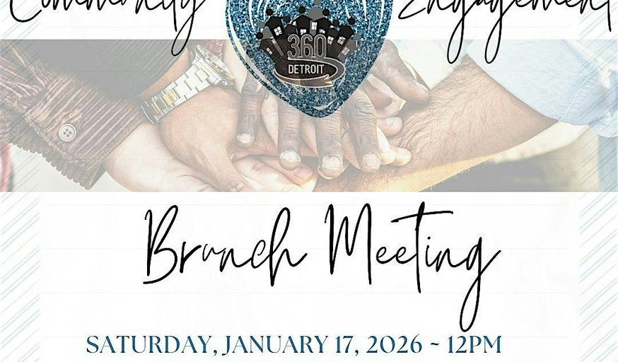 Community Engagement Brunch Meeting