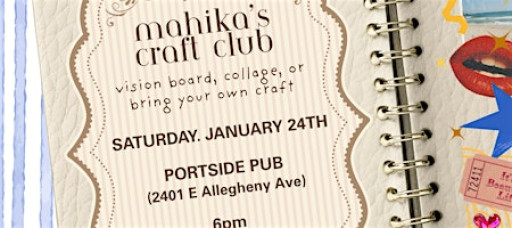 Mahika's Craft Club (Craft With Friends & Try New Spots)