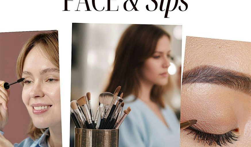 FACE & SIPS: THE BASICS Makeup Classes at Glam Room Beauty Studio