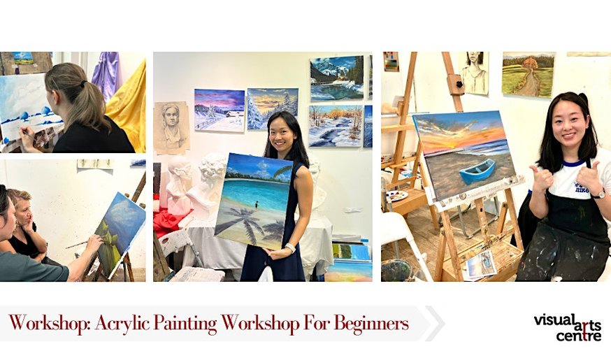 Acrylic Landscape Painting Workshop For Beginners