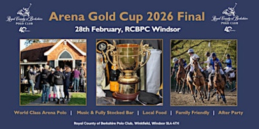 The Arena Gold Cup 2026 - Finals Day & After Party