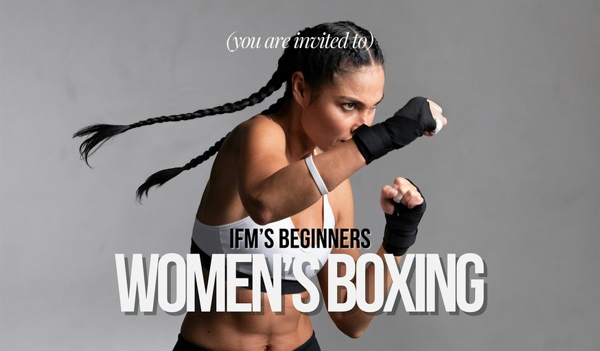 Women's boxing class