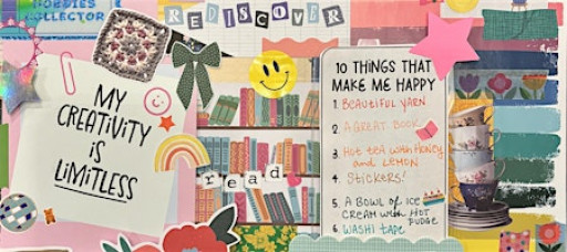 Vision Boards craft workshop in Montgomery County, Md.