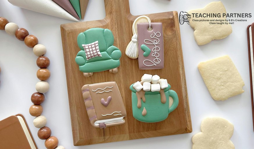 Cozy Book Sugar Cookie Decorating Class