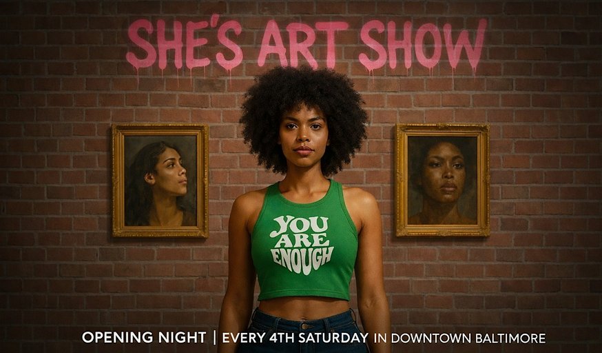 She’s Art Show | An Immersive Art Exhibition Celebrating Women as the Art