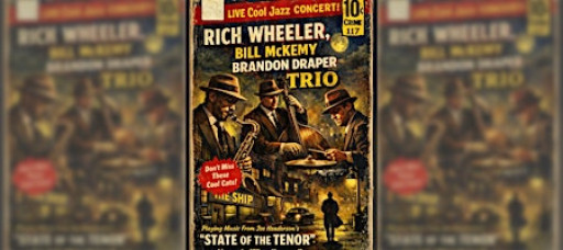 Free Jazz Night: Rich Wheeler, Bill McKemy, and Brandon Draper