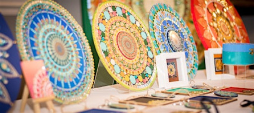 Mosaic Art Workshop with Zareena Bano in Oldham