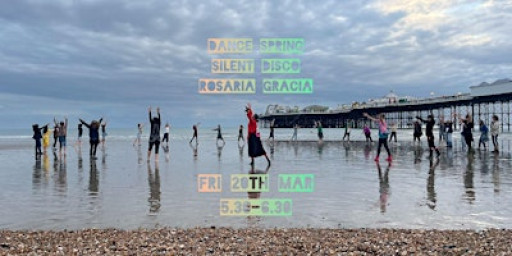 Dance Spring -Guided silent disco with Rosaria Gracia on low tide sands