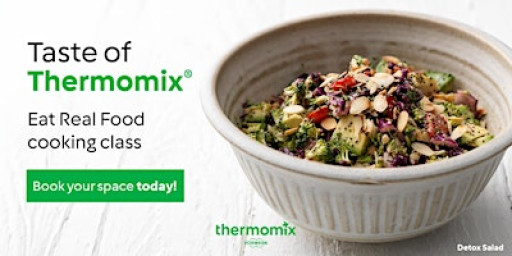 Nourish and Thrive Cooking Class with Thermomix - EDINBURGH